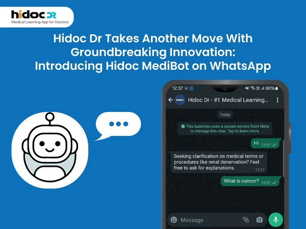 Hidoc Revolutionizes Healthcare With AI-powered Chatbot – MediBot