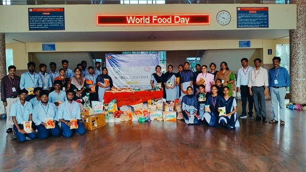 ALIET Marks World Food Day: A Fusion of Community Support and Food Technology Innovation